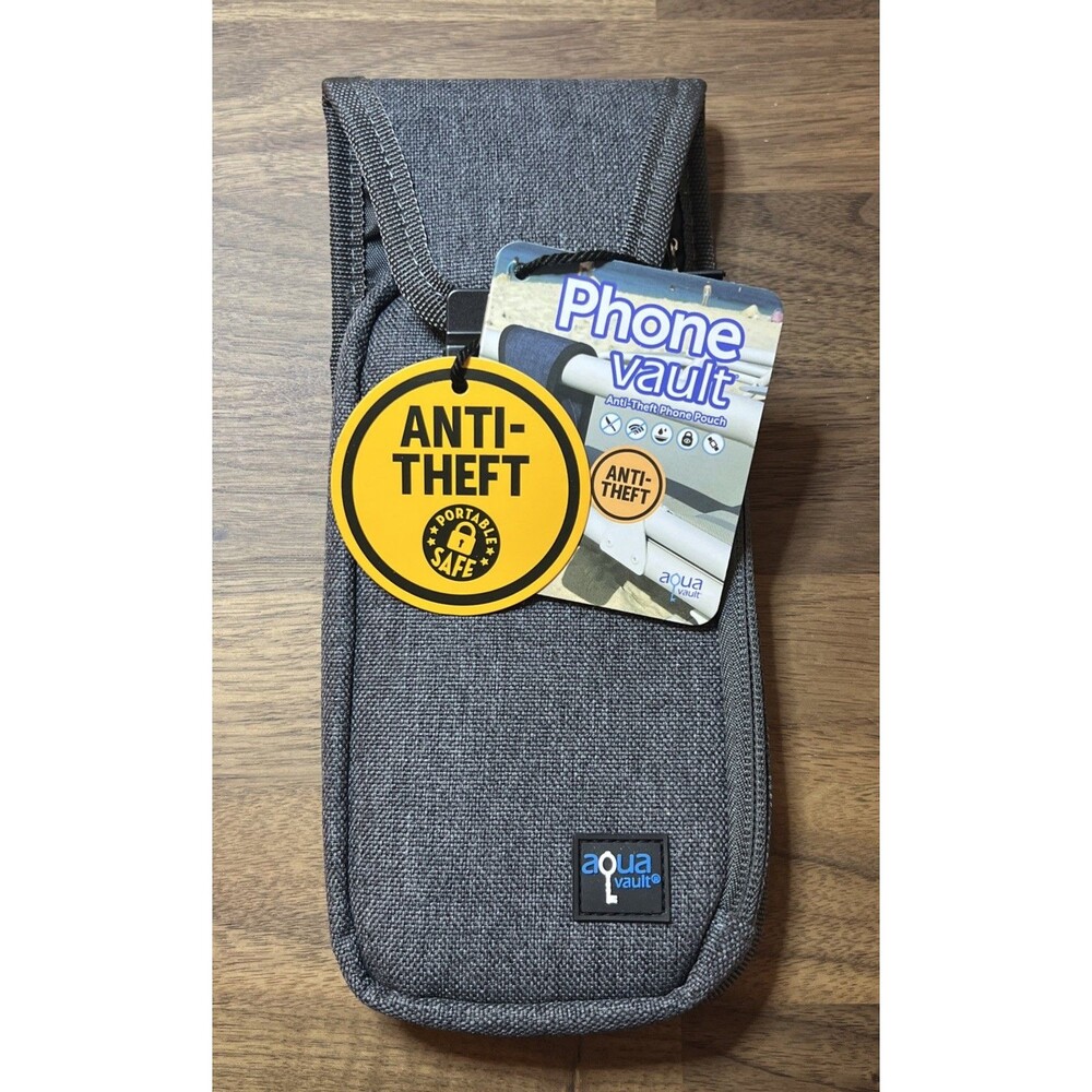 Aqua  Vault - Cell Phone Anti-Theft Pouch (NEW with Tags)